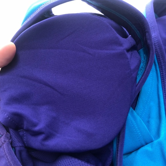 Athletic Works small workout top, padded bra, muscle shirt new or like new - Picture 6 of 6